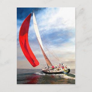 Segling Vykort