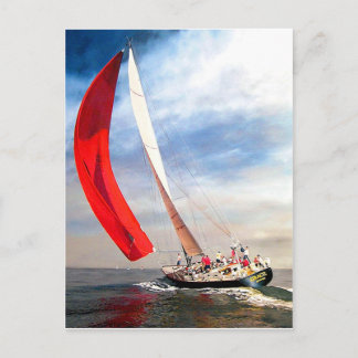 Segling Vykort