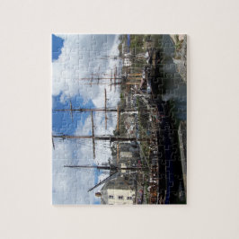 Seglingen sänder det Charlestown hamnCornwall Pussel