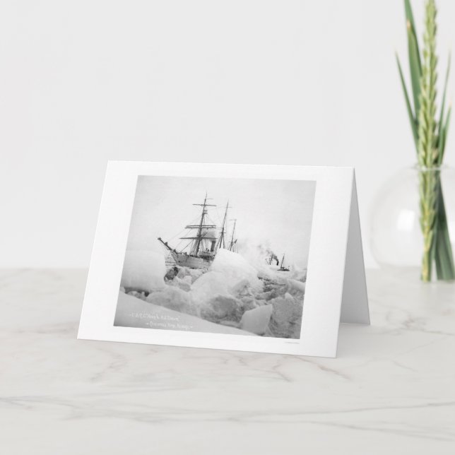 Seglingen sänder Nome, Alaska 1904 Kort (Framsida)