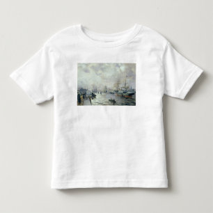 Seglingfrakter i porten av Hamburg, 1889 T-shirt