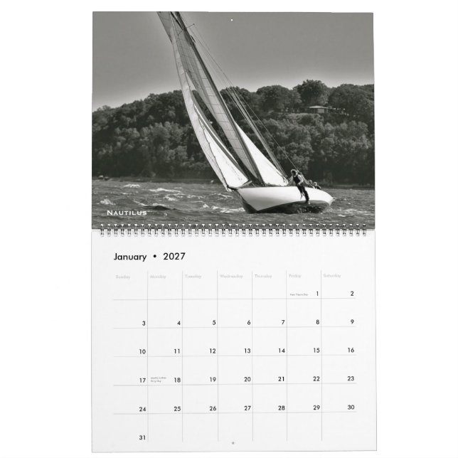 Seglingkalendern av klassikern seglar 2013-2014 kalender (Jan 2027)