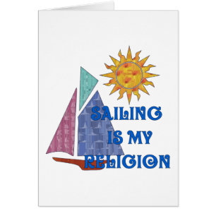 Seglingreligion Hälsningskort