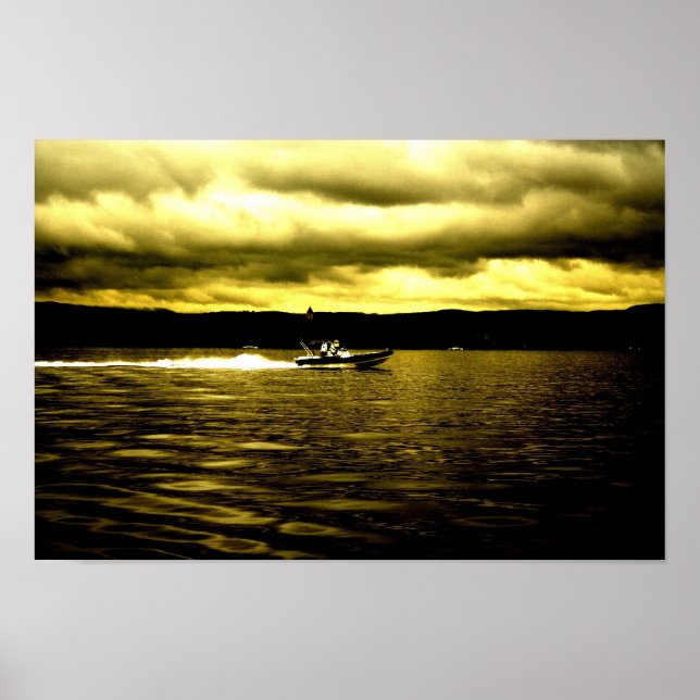 Segltur - bara det ena och det enda poster (Framsidan)