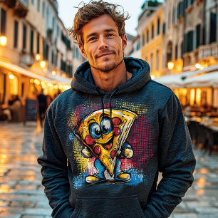 Segment att träffa dig! - Cheeky Pizza Hoodie
