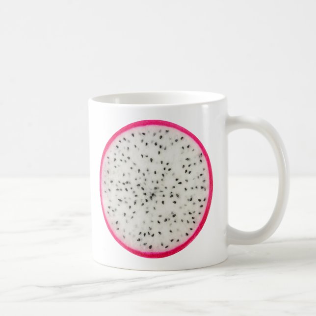 Segment av drakfrukt kaffemugg (Höger)
