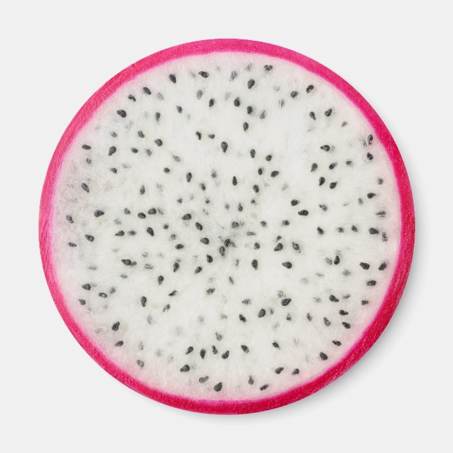 Segment av drakfrukt magnet (Framsidan)