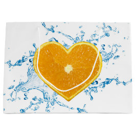 Segment av hjärtformad Orange