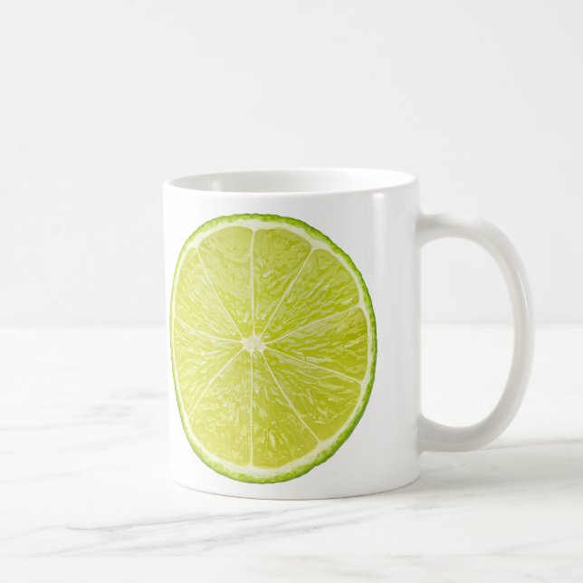 Segment av kalk kaffemugg (Höger)