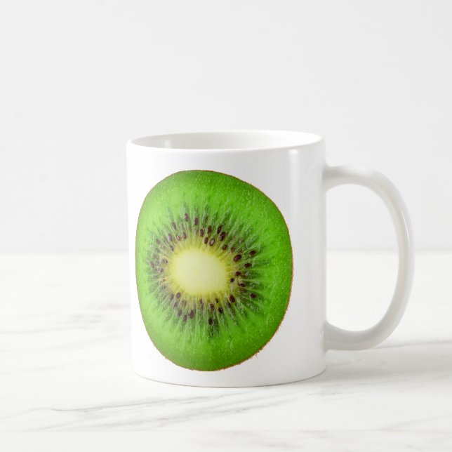 Segment av kiwi kaffemugg (Höger)