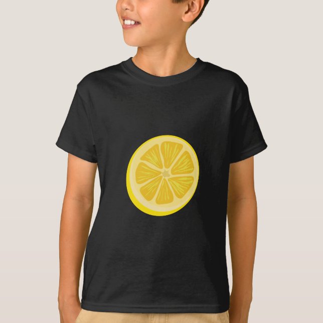 Segment av Lemon Shirt Tee Shirt (Framsida)