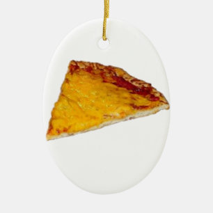 Segment av Pizza Julgransprydnad Keramik