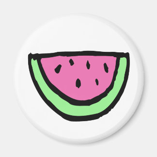 Segment av vattenmelon magnet