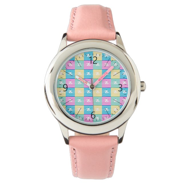 Segment fraktas mönster armbandsur (Framsida)