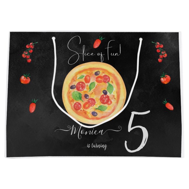 Segment i roligten, pizzafödelsedag (Framsidan)