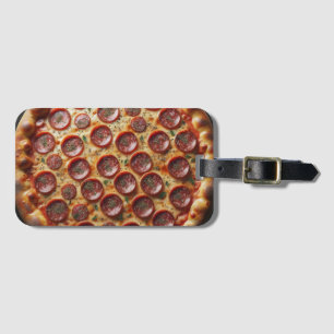 Segment i Stil Pizza - Pizza Travel Vibes Bagagebricka