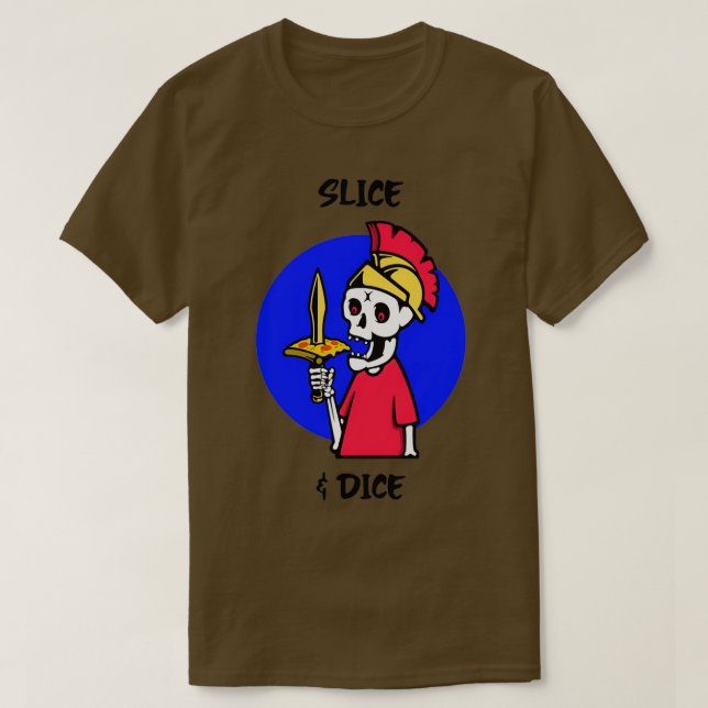 Segment och Dice T Shirt (Design framsida)