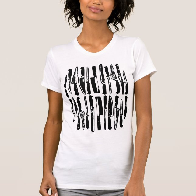 Segment och skikt - svart tröja (Framsida)