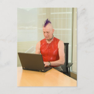 Segment på jobbet vykort