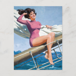 Segment-Pinup Vykort