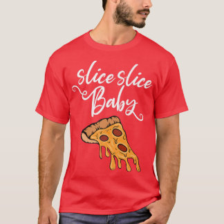 Segment Segce Baby Ord Game med Pizza Biet T Shirt