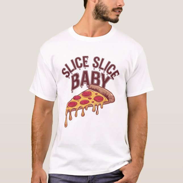 Segment Segce Baby pizza älskare T Shirt (Framsida)