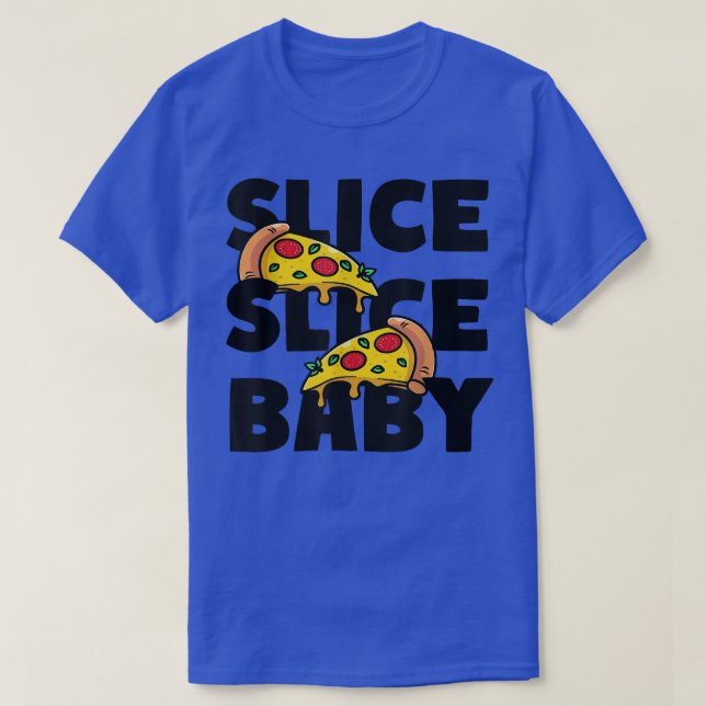 Segment Segce Baby Pizza Italia Fast Food  T Shirt (Design framsida)