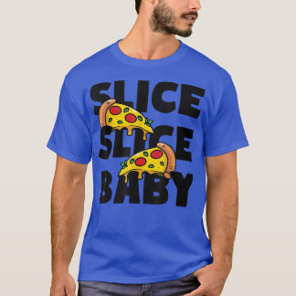 Segment Segce Baby Pizza Italia Fast Food T Shirt
