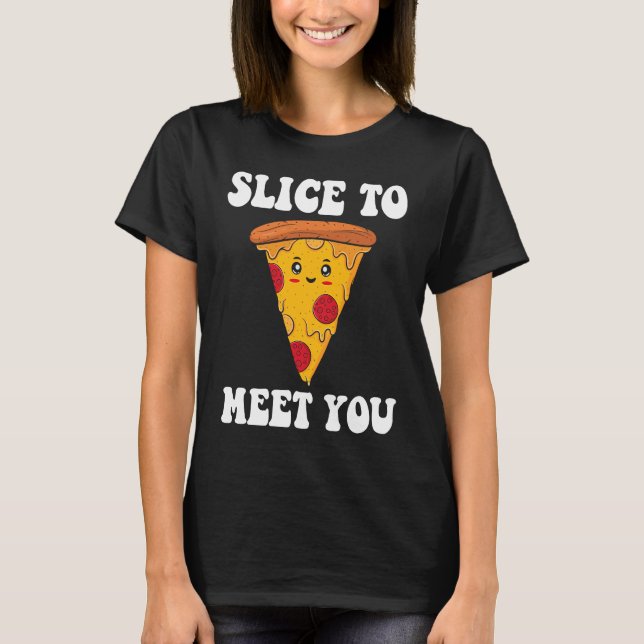Segment som ska mötas av Pizza Maker T Shirt (Framsida)
