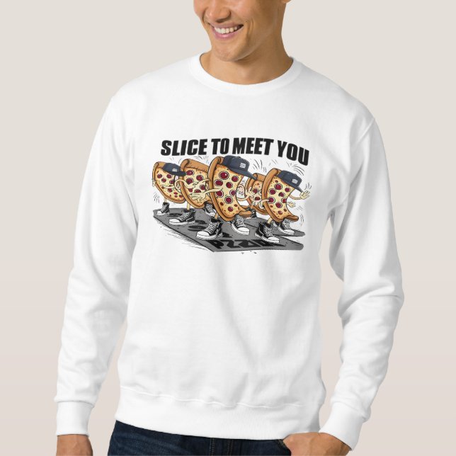 Segment som ska mötas med dig.. lång ärmad tröja (Framsida)