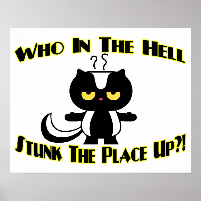 Segment Ställe Up Skunk Poster (Framsidan)