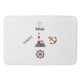 Segmentdesign Färg Badrumsmatta