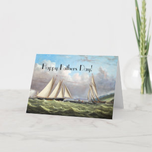 Segmentera Clipper Fraktass Ocean Fars dag Card Kort