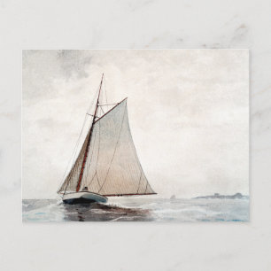 Segmentering av Gloucester Winslow Homer-vykort Vykort
