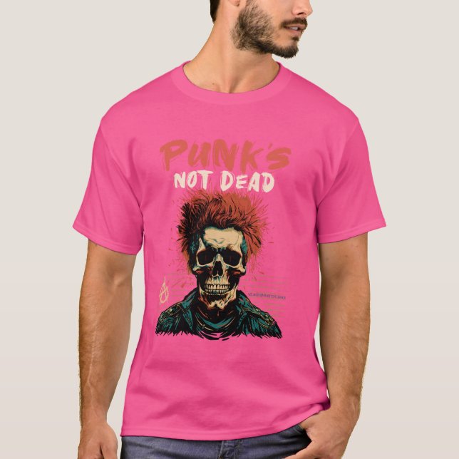 Segmentet är inte Dead Skull Punk Rock musik - Gam T Shirt (Framsida)