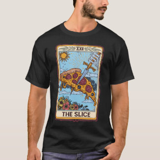 Segmentet Tarot-kort, roligt Pizza Slice Pizza Äls T Shirt
