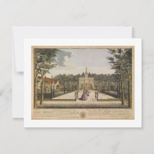 segmentfärgning 1760 Skriv ut Kasteel De Essenburg Vykort
