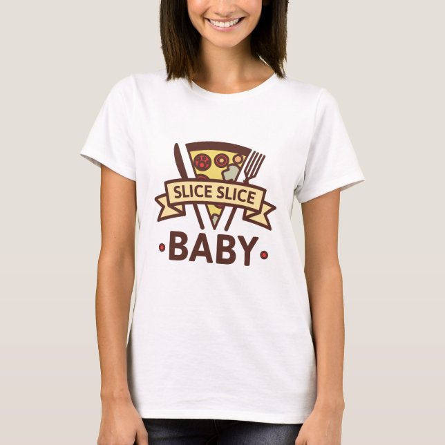 Segmentsegment Baby T Shirt (Framsida)