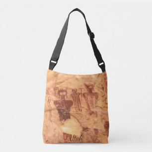 Sego Canyon Sten Art Utah Pictograph Axelväska