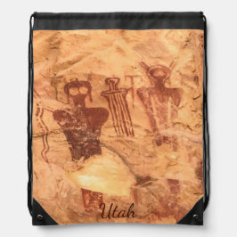 Sego Canyon Sten Art Utah Pictograph Gympapåse