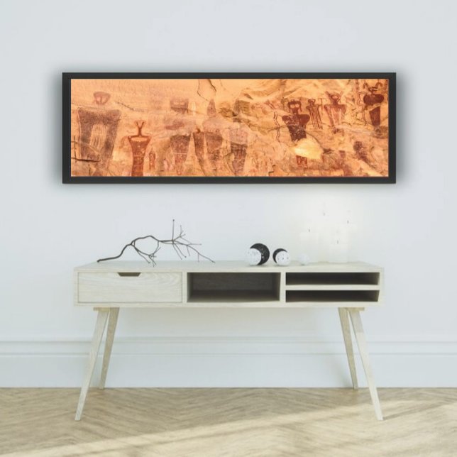 Sego Canyon Sten Art Utah Pictograph Poster (Skapare uppladdad)