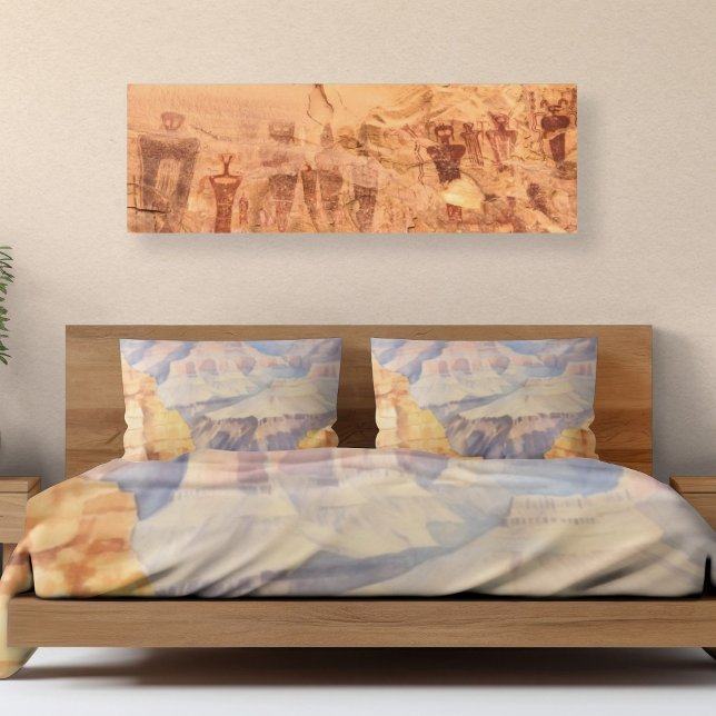 Sego Canyon Sten Art Utah Pictograph Poster (Skapare uppladdad)