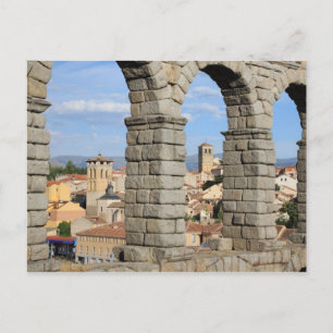 Segovia, Spanien är en av Unescos världsarvsplatse Vykort