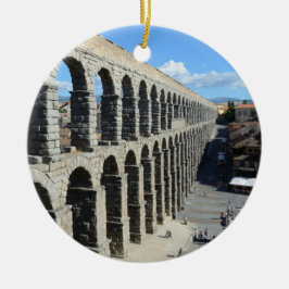 Segovia, Spanien Julgransprydnad Keramik