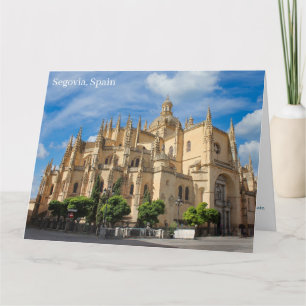 Segovia, Spanien Kort