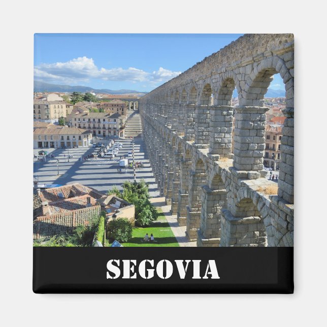 Segovia, Spanien Magnet (Framsidan)