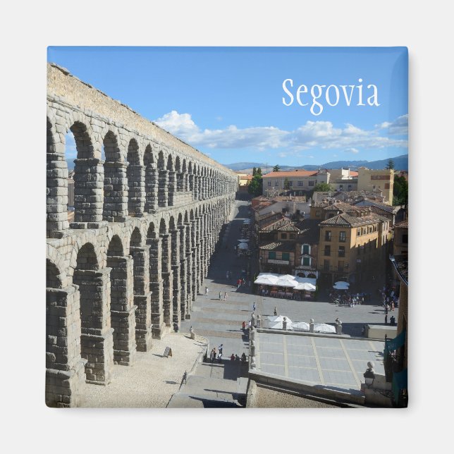 Segovia, Spanien Magnet (Framsidan)