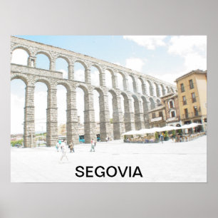 Segovia-Spanien Poster