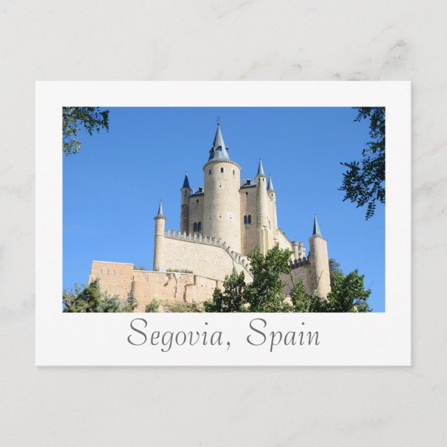 Segovia, Spanien Vykort (Framsida)