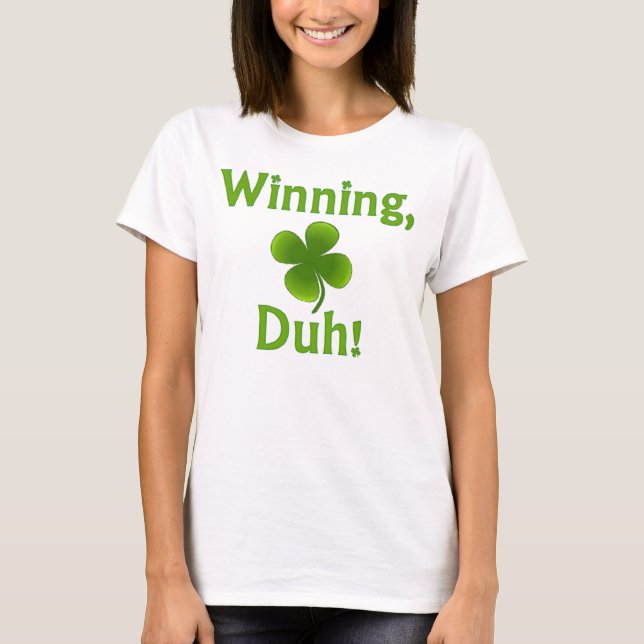 Segra Duh! T Shirt (Framsida)